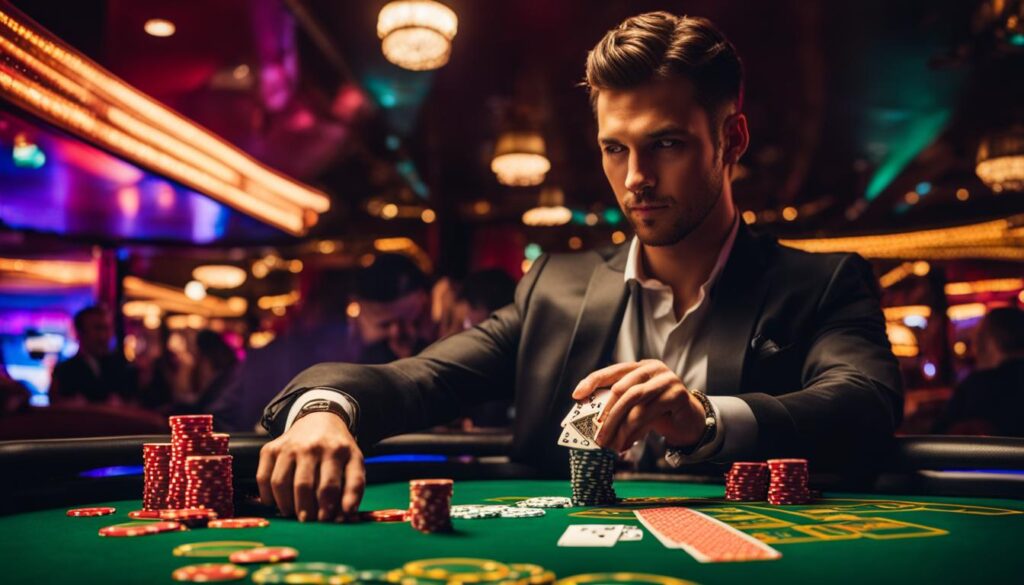 cara bermain judi poker live casino